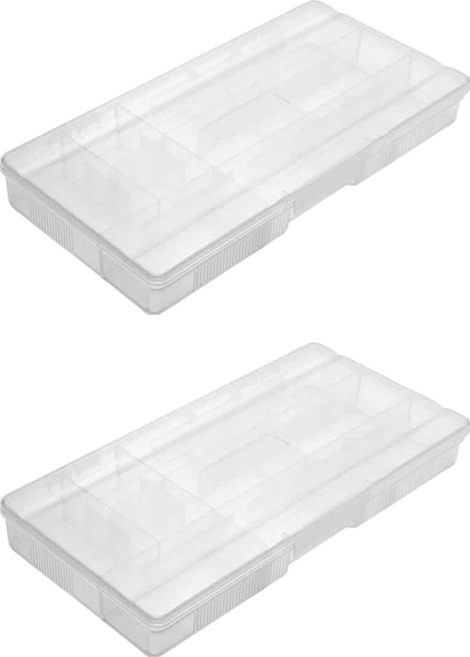 SHUTER 樹德 風格小集盒 275 x 143 x 36mm SO-2714, 透明, 2個