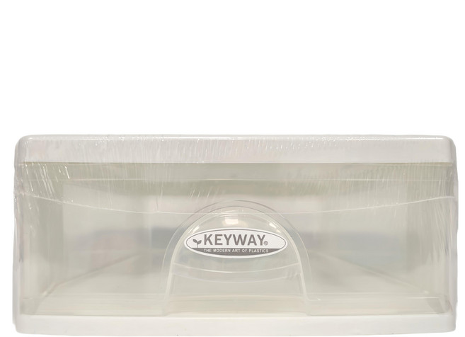KEYWAY 聯府 A4文書櫃整理箱 淺型 DM-011 355 x 275 x 112mm 5L, 透明色