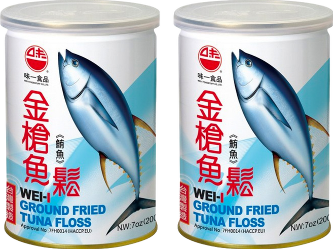 味一食品 金槍魚鬆 鮪魚鬆, 200g, 2罐