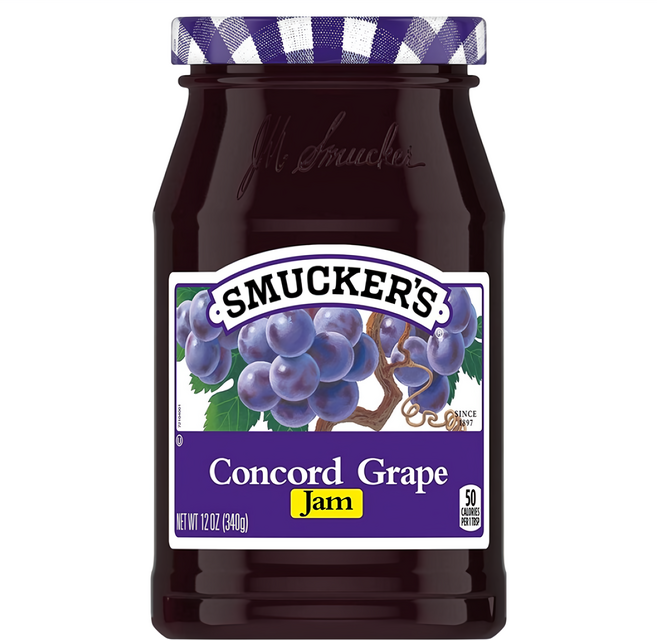 SMUCKER'S 盛美家 葡萄果醬 340g, 1罐