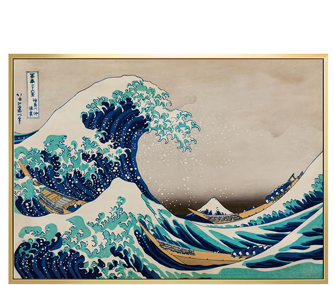 BOLUO GALLERY 菠蘿選畫所 神奈川沖浪裏 APUP4601G