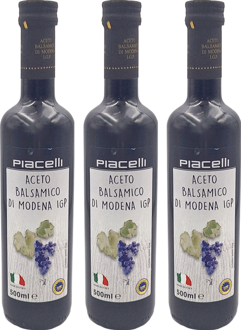 Piacelli 巴薩米克醋, 500ml, 3瓶