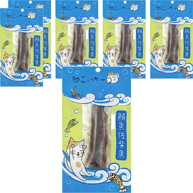 Neko 吶一口 鮪魚佐柴魚 鮮食餐 寵物零食, 30g, 6包