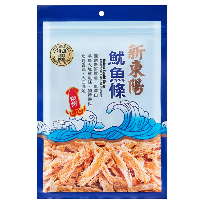 新東陽 魷魚條 炭燒風味