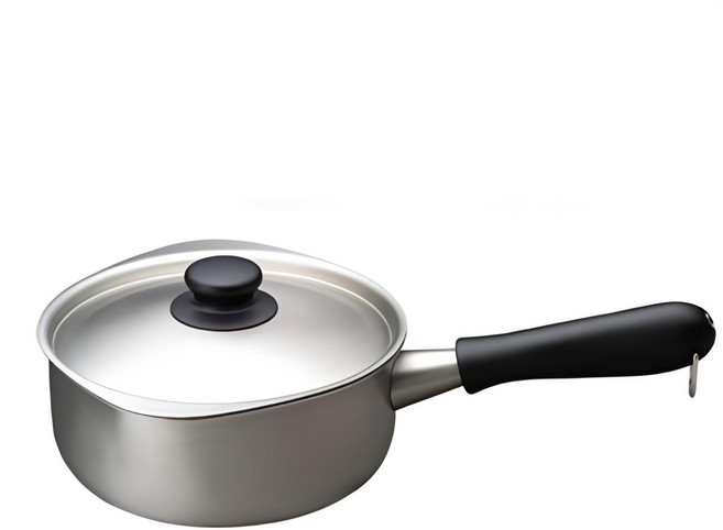 柳宗理 單手鍋 附蓋 霧面, 18cm, 1個