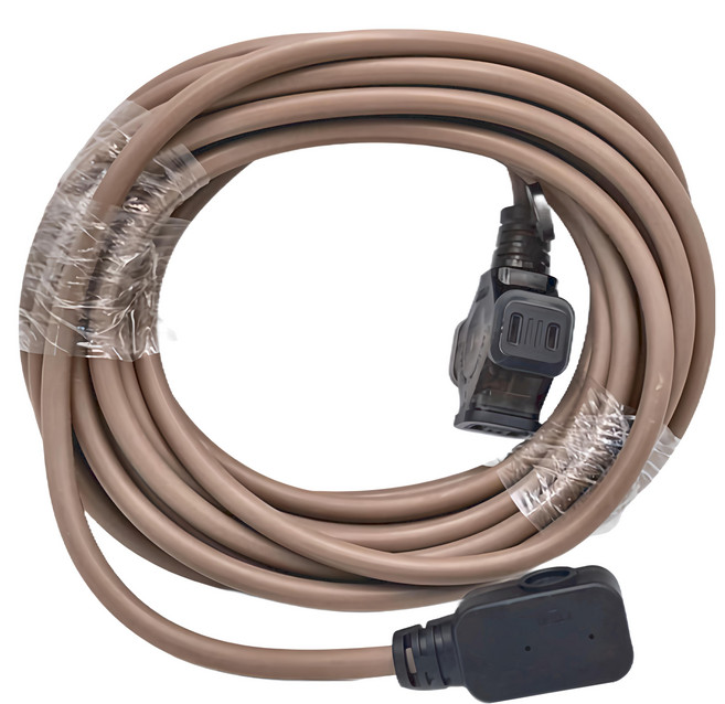 SUN JAKE 3插座耐熱動力軟線 SJ2031S-30 30尺, 沙色, 1條