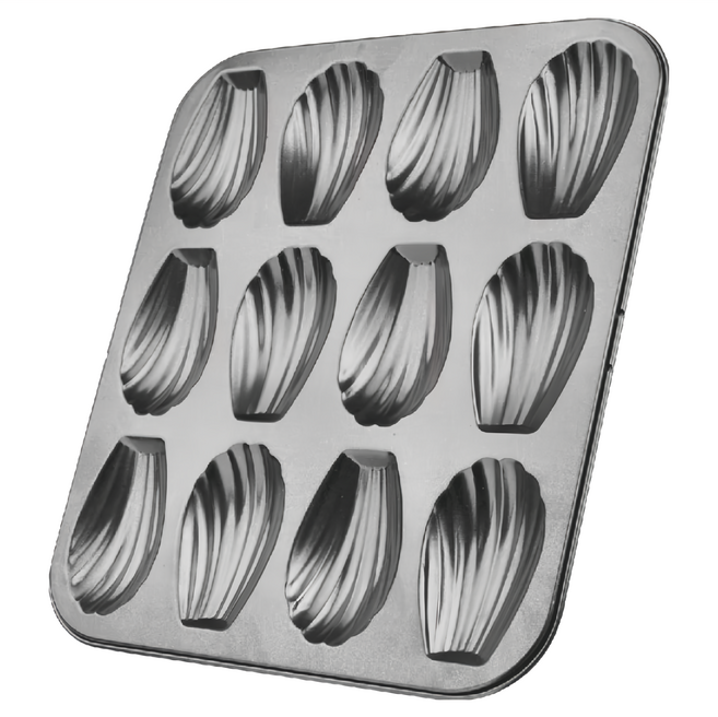 ibili 12格不沾瑪德蓮烤盤 耐熱度230度C, 1個