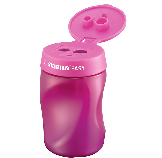 STABILO 思筆樂 多功能削筆器 右手用, 粉紅色, 1個