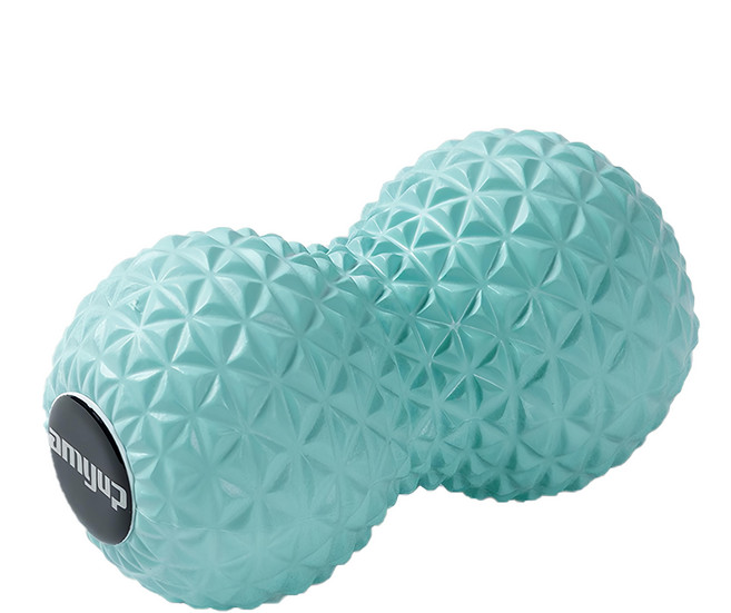 amyup 艾邁運動 Nopeasti 諾比 深層按摩筋膜舒壓花生球/穴道按摩球, 湖水綠, 1個