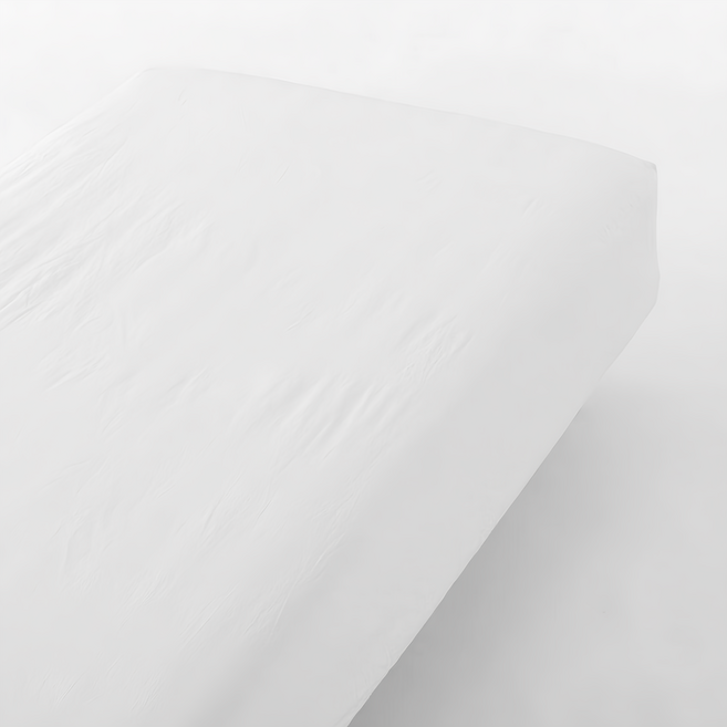 MUJI 無印良品 柔舒水洗棉床包