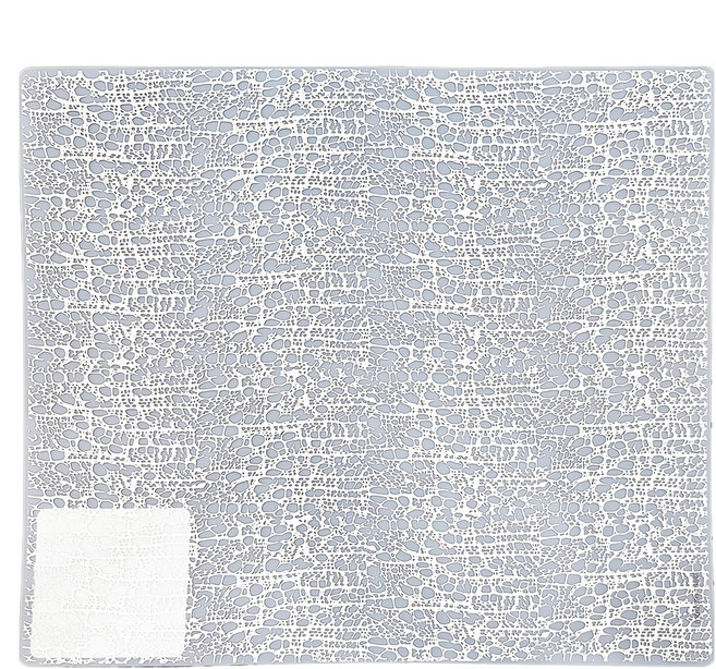 modern-twist 經典餐墊, 斑駁銀, 40.6 x 35.5cm, 1個