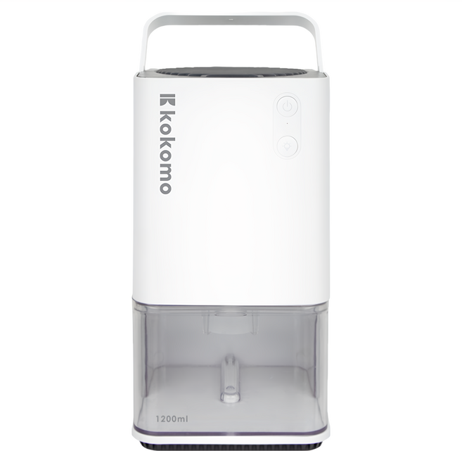 kokomo 電子式美型冷光除濕機 1200ml 節能省電 靜音低噪, KM201, 1個
