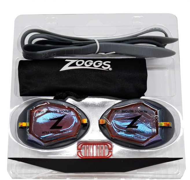 ZOGGS Diamond 競賽泳鏡, 鍍鈦, 1個