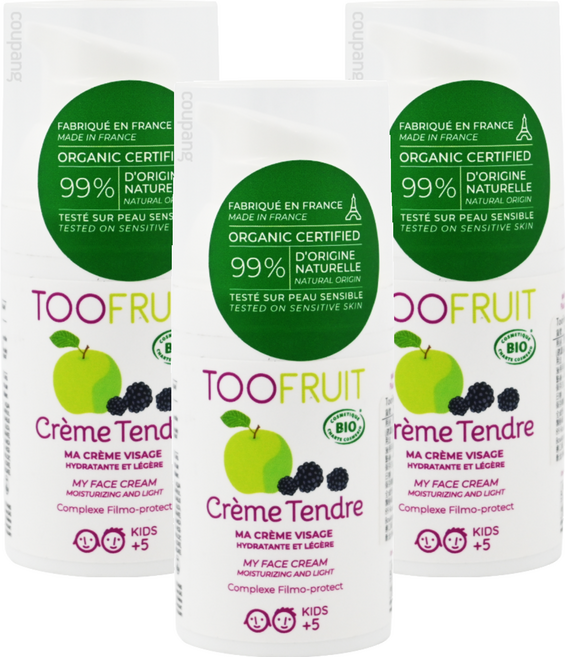 TOOFRUIT 果漾清爽水潤乳液, 30ml, 3瓶