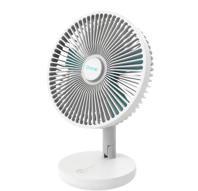 DIKE 8吋摺疊收納立式桌扇 295 x 205 x 150mm 525g, DUF301