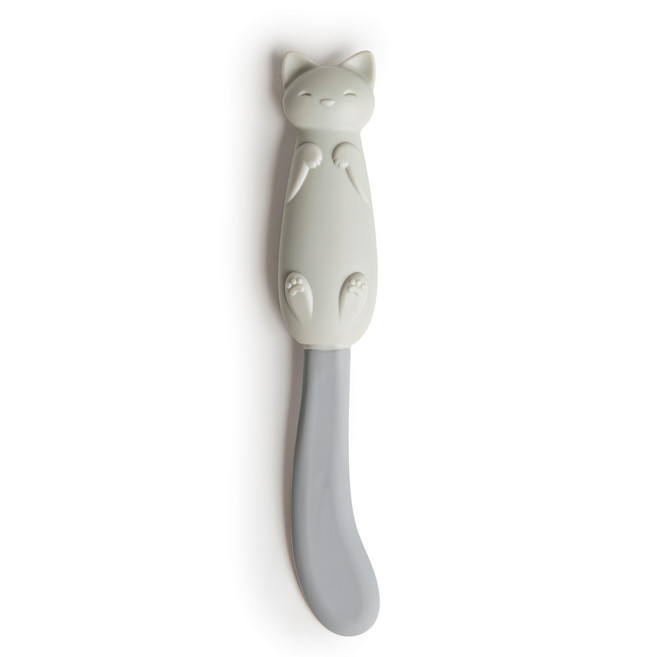 OTOTO mary cat jar scraper spatula 瑪麗貓 果醬抹刀, 1個, 瑪麗貓 白色