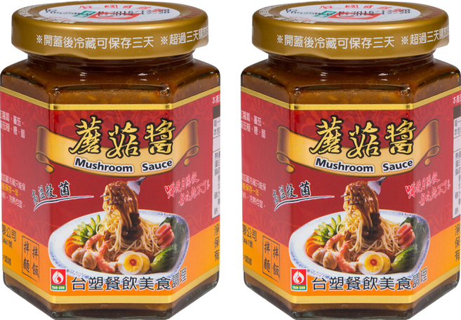 台塑餐飲 甘醇蘑菇醬, 280g, 2罐