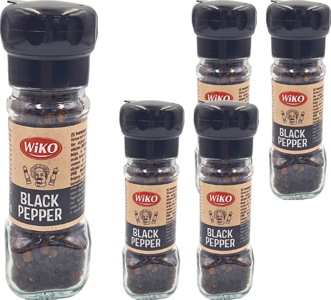 Wiko 黑胡椒研磨罐, 50g, 5瓶