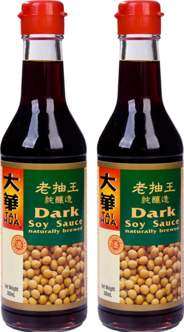 大華醬油 特級純釀造醬油 老抽, 305ml, 2瓶