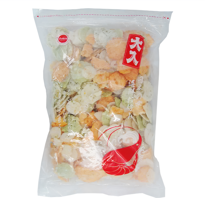 Zelico 鈴木榮光堂 海鮮蝦餅, 300g, 1包