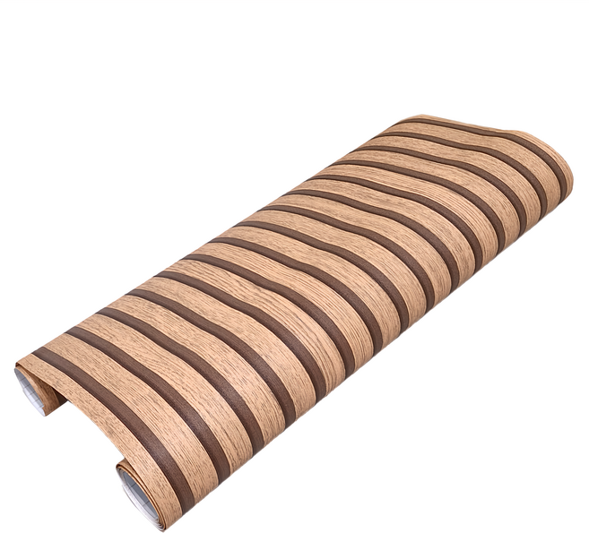 WA 防水自黏壁紙 仿真格柵 800g, 櫸木格柵