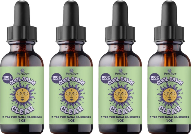 Purifect 茶樹淨化調理精華, 30ml, 4瓶