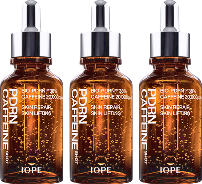 IOPE 艾諾碧 PDRN 咖啡因彈力緊緻濃縮安瓶, 30ml, 3件