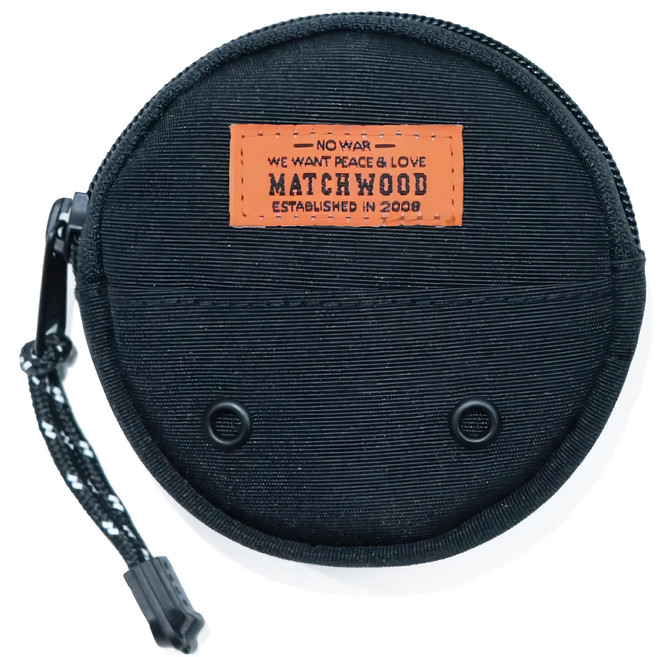 matchwood Donuts 圓形零錢包 橘標 MHWDWL006BKOG