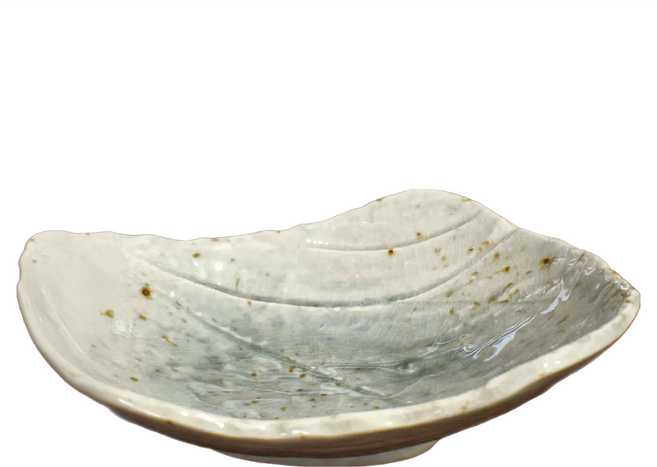 佐和陶瓷 -日本製陶瓷深皿, 湖水釉, 1個