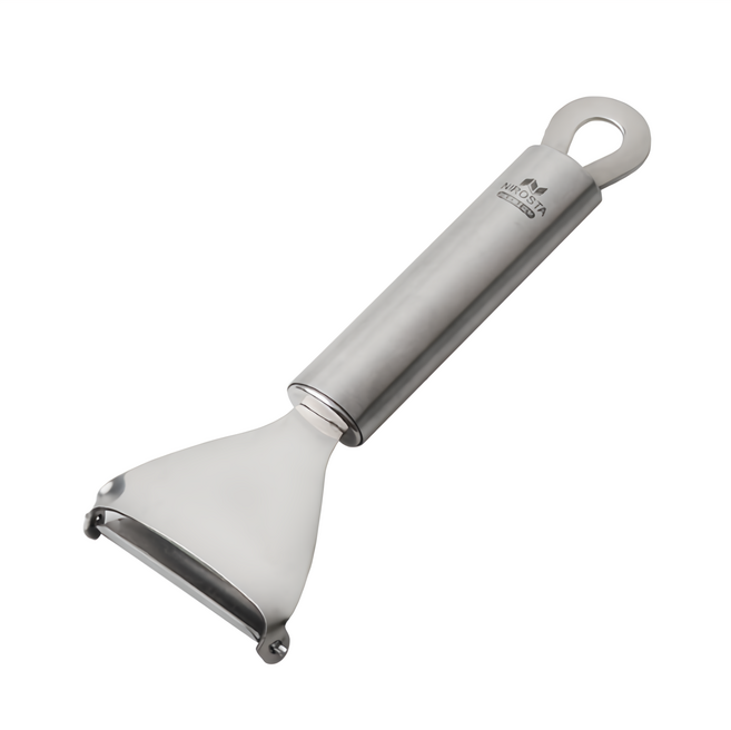 NIROSTA 不鏽鋼Y型削皮器 17cm長 5.5cm寬, 銀色, 1支