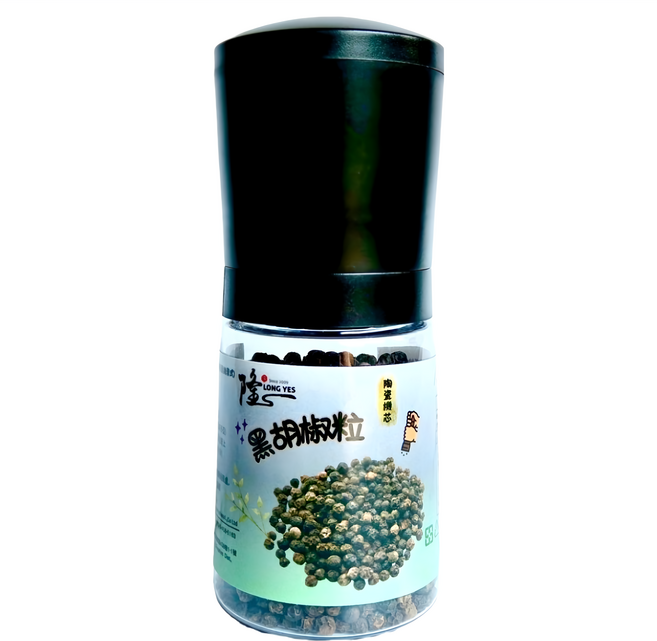 Longyes 隆一 黑胡椒粒研磨器, 70g, 1瓶