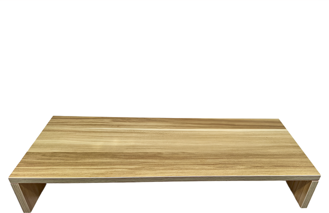 FANCY LIFE 螢幕增高架, 淺胡桃木