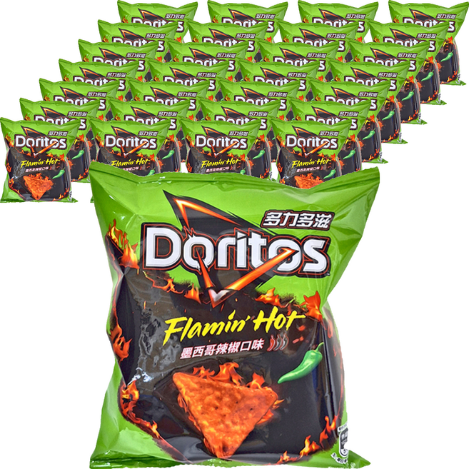 Doritos 多力多滋 玉米片 墨西哥辣椒, 40g, 48包