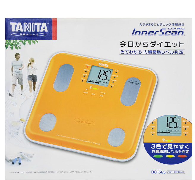 TANITA 塔尼達 九合一體組成計, BC-565, 橘色, 1個