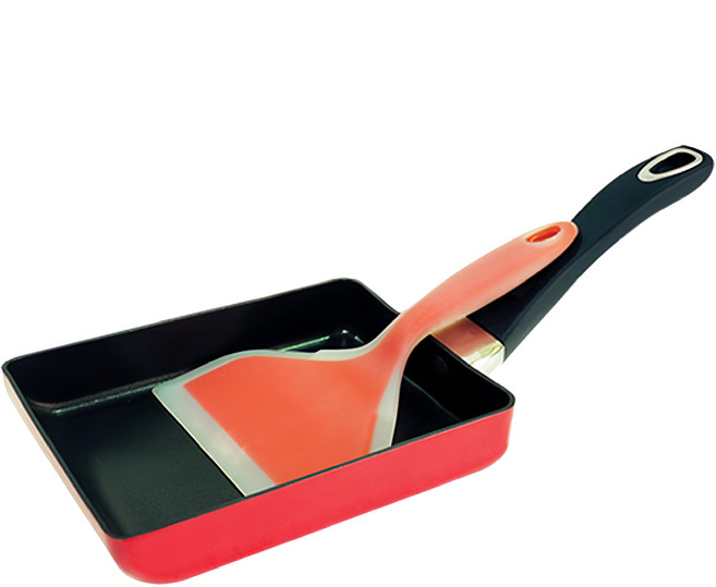 MEYER 美亞 Cooking For Me 玉子燒平底鍋具組 附鍋鏟, 18cm, 1組