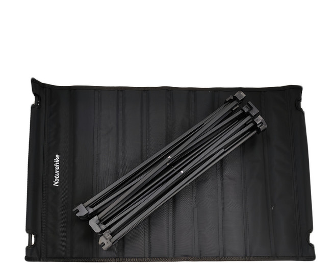 Naturehike 挪客 折疊布面卷桌 NH22YW008, 黑色