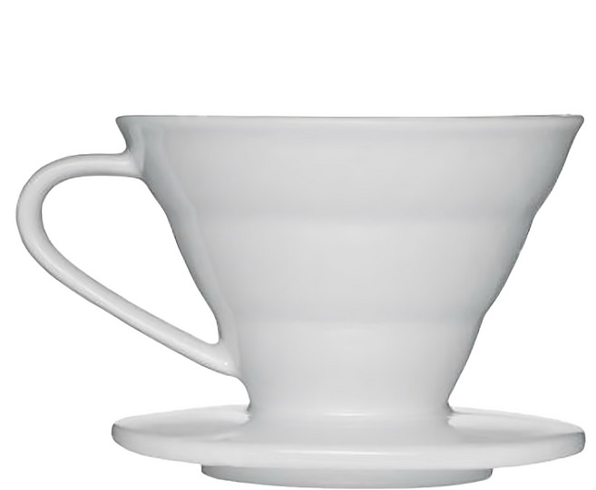 錐形陶瓷濾杯 LBC-V01, 錐形陶瓷濾杯 + 咖啡豆匙, 1個