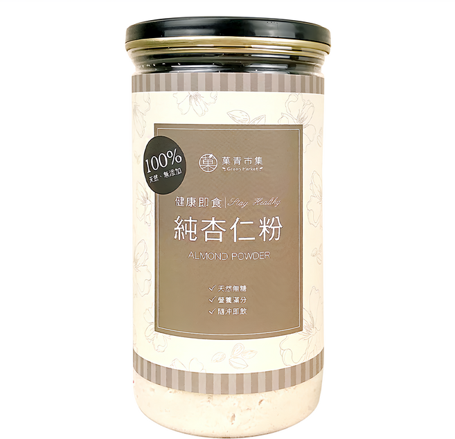 GreenMarket 菓青市集 杏仁粉, 300g, 1罐