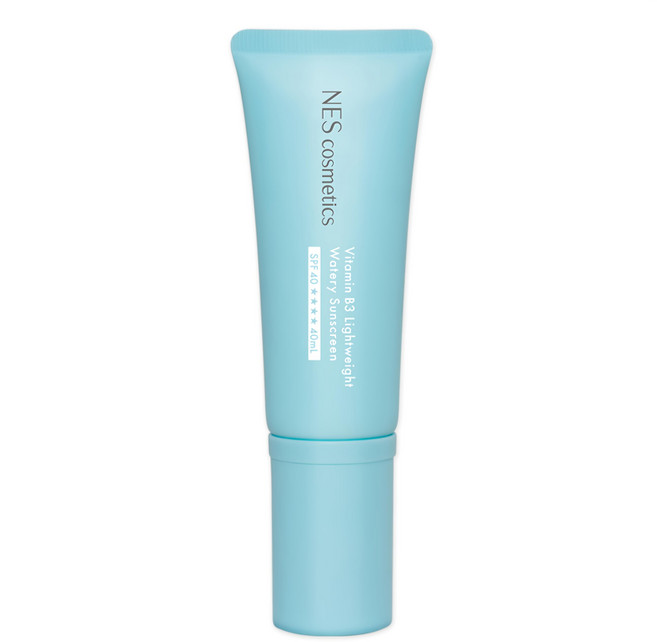NES cosmetics 恩藝偲 純物理B3防曬水凝乳 SPF40, 40ml, 1條