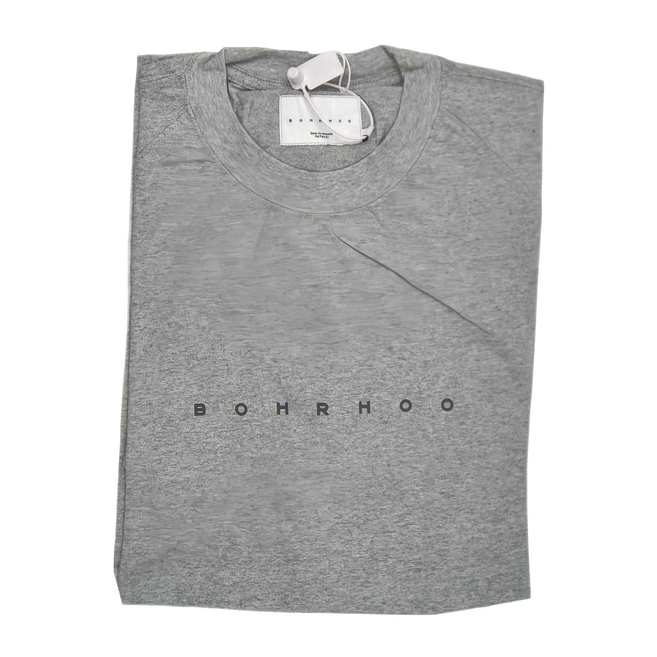 BOHRHOO 男款 24SS BH24SS0101-688 純棉 LOGO字母印花T恤 XL