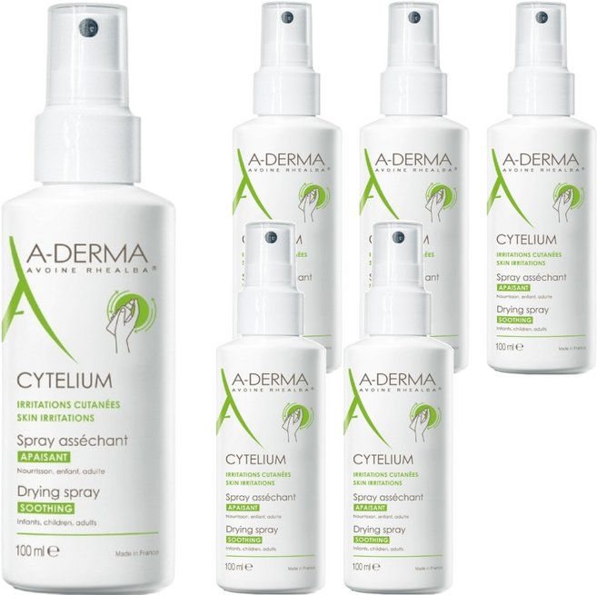 A-DERMA 艾芙美 燕麥新葉全效保護噴劑 100ml, 6瓶