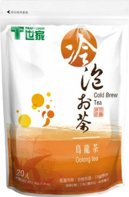 T世家 冷泡烏龍茶, 2.5g, 20包, 2袋