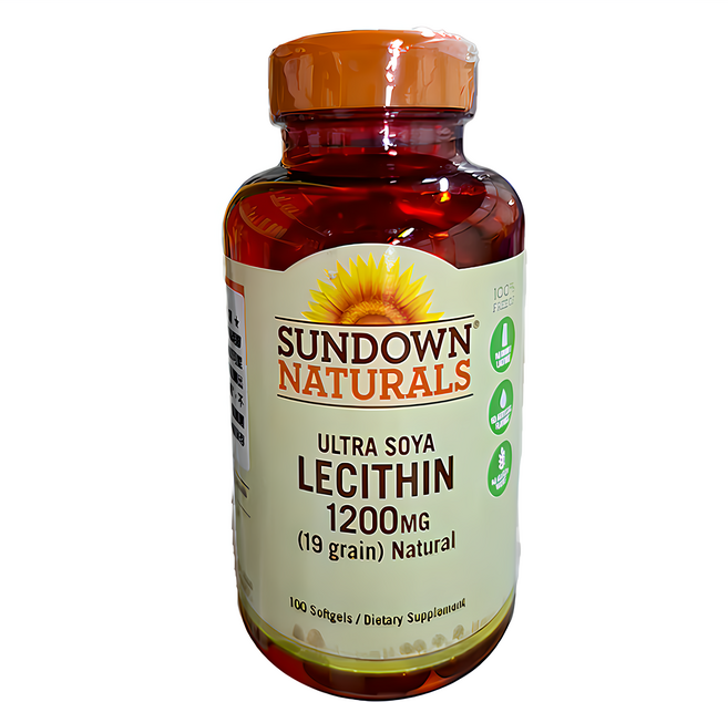 SUNDOWN NATURALS 日落恩賜 超級61頂級卵磷脂膠囊 100顆