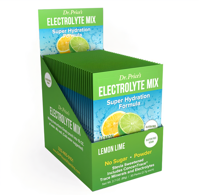 Dr.Prices 普萊斯醫師 電解質包 檸檬萊姆口味, 2.7g, 30包
