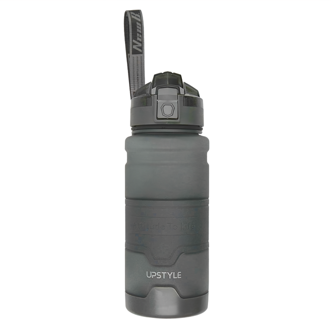 UPSTYLE TRITAN 水壺, 磨砂灰, 1個, 700ml