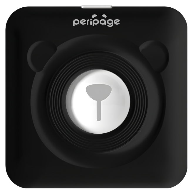 peripage 愛立熊 打印機, A6, 黑色
