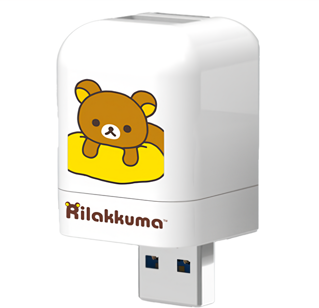 PhotoFast 銀箭資訊 拉拉熊 備份方塊 RRL-001, 2TB, 黃抱枕款