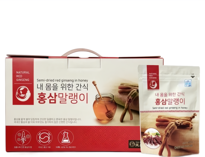 振興高麗人蔘 高麗蜂蜜紅蔘條禮盒 10包, 400g, 1盒