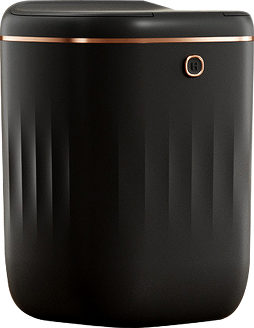 智能美學自動感應式垃圾桶 20L, 黑金色