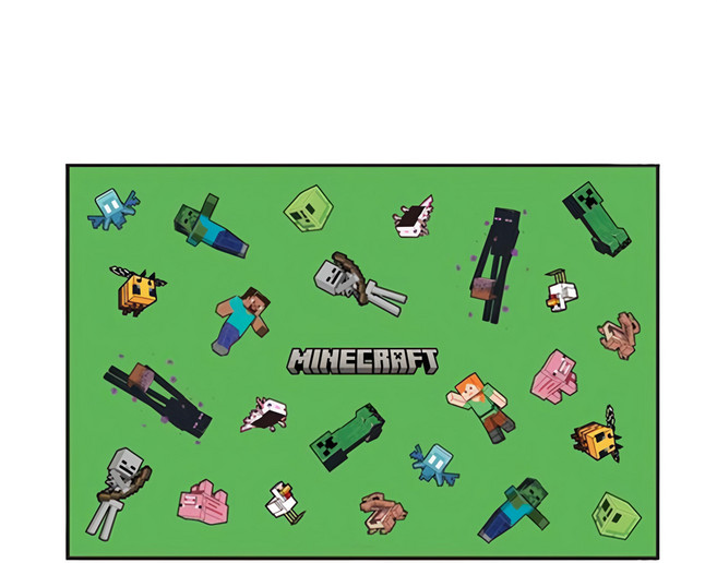 Skater VS1 桌墊餐墊, S, Minecraft, 1個